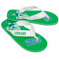 The Rio Rubber Flip Flop Sandal with Fabric Straps